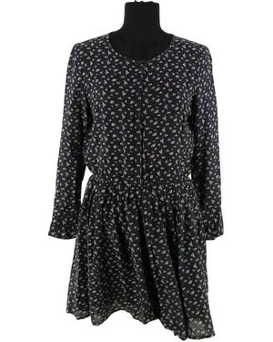 Des Petits Hauts Robe Robe Bleue - Noir