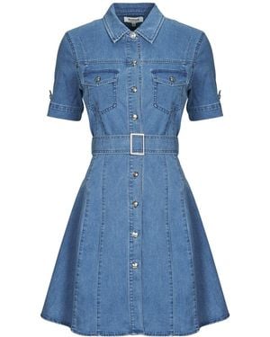 Morgan Korte Jurk Rixes - Blauw