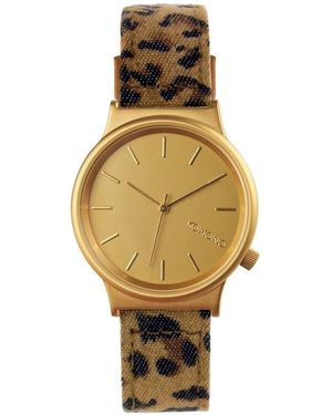 Komono Horloge Wizard Panter - Metallic