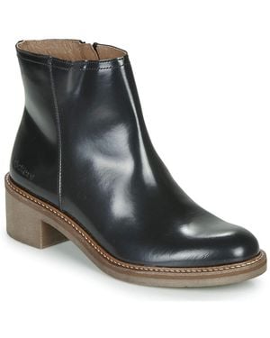Kickers Bottines Oxymora, Boots Femme - Noir