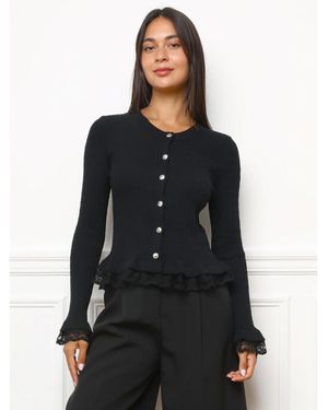 La Modeuse Gilet Gilets, Cardigans Pour Femme - Noir