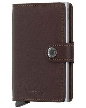 Secrid Portefeuille Miniwallet - Marron