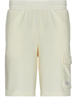 PUMA Pantaloni Corti Ess Logo Cargo Shorts - Neutro