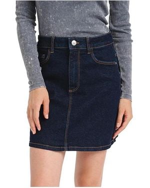 Pieces Rok - Blauw