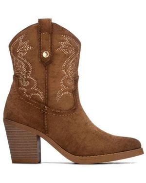 Xti Bottines 14610501 - Marron