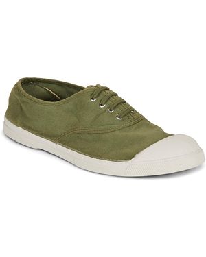 Bensimon Baskets basses TENNIS LACET - Vert