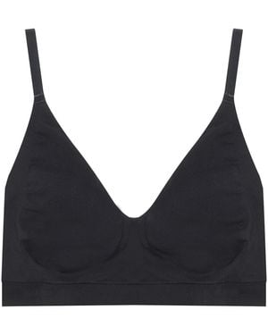 Athena Triangles Sans Armatures Soutien-Gorge Sans Armatures Et Sans Coutures My Skin - Noir