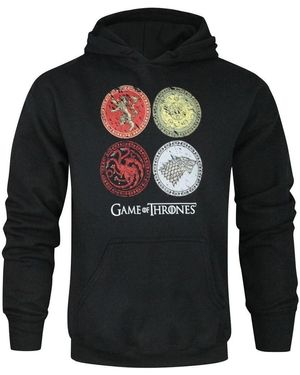 Game Of Thrones Sweat-shirt House Crests - Noir