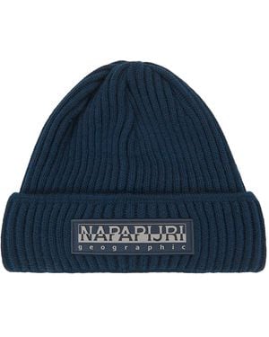 Napapijri Mütze F-Vispa 176 Blu Marine - Blau