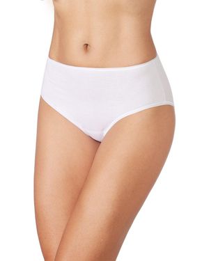 Zd - Zero Defects Slips Culotte taille haute coton biologique - Blanc