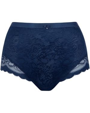 Lisca Culottes & Slips Culotte Taille Haute Evelyn - Bleu