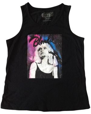 BLONDIE Debardeur Debbie Harry - Noir