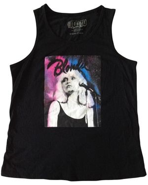 BLONDIE Debardeur Debbie Harry - Noir
