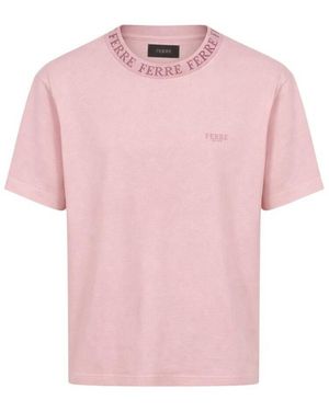 Ferré T-shirt Eponge - Rose