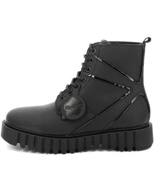 Kickers Bottines Fabulous, Boots Femme - Noir