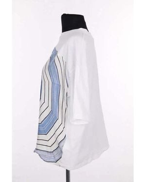 Sandro T-shirt T-shirt blanc - Bleu