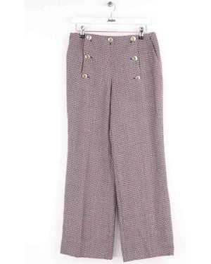 Sonia Rykiel Pantalon Pantalon Droit - Violet