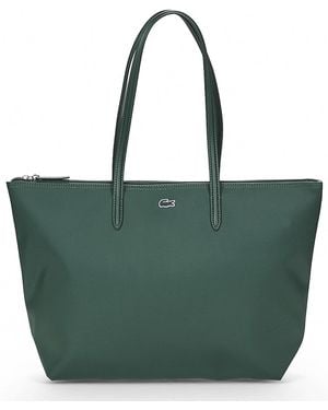 Lacoste Borsa Shopping Cabas Zippé L.12.12 Concept - Verde
