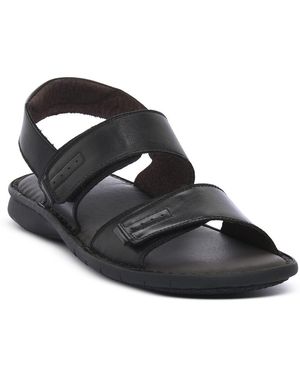 Zen Sandales plates NERO - Noir