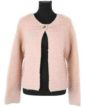 Ba&sh Gilet Cardigan rose
