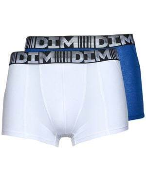 DIM Boxer Air Coton 3Dflex Pack X2 - Blu