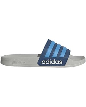 adidas Sandales plates Adilette - Bleu