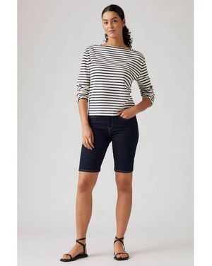 Levi's Short Short Levi's Galbant Shaping Darkest Sky - Bleu