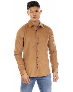 Peter Werth Chemise Bicknell - Marron