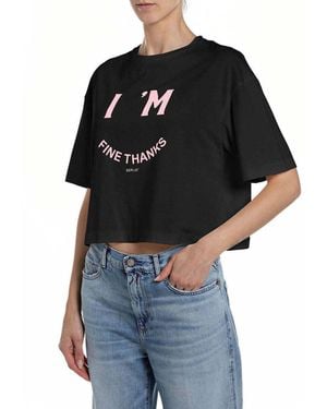 Replay T-shirt - Noir