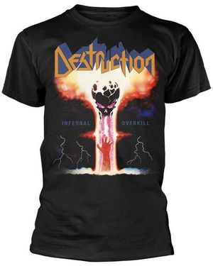 Destruction T-shirt Infernal Overkill - Noir