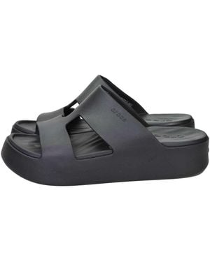 Crocs™ Sandales Compensées 209409-01 - Noir