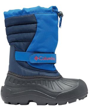Columbia Bottes Neige Bottes Powderbug Snowlite Isolées Légères - Bleu