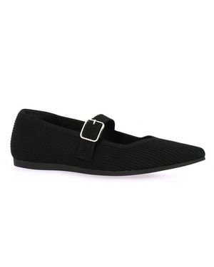 Miss Elastic Ballerines Ballerines toile - Noir