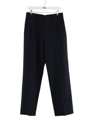 COS Pantalon Pantalon en laine - Noir