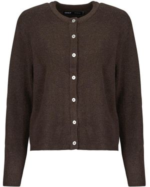 ONLY Gilet Cardigan Onlsimoni L/S O-Neck Cardigan - Nero