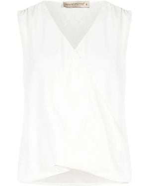 Rinascimento Blouses CFC0129032003 - Blanc