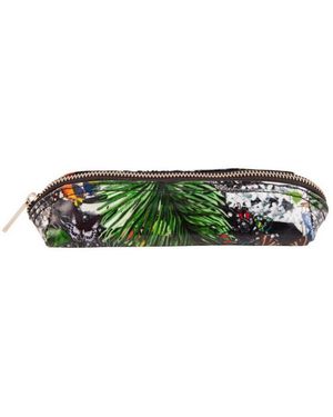 Christian Lacroix Pochette Trousse GLAM PM6 En Toile Enduite - Vert