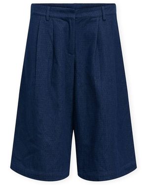 Object Short Belinda Shorts - Dark Blue Denim - Bleu
