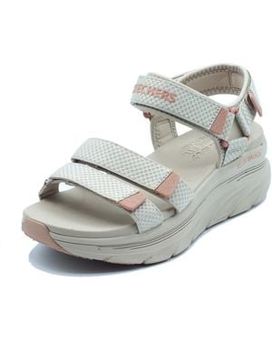Skechers Sandalen Met Sleehak 119826 Sea Scape - Metallic