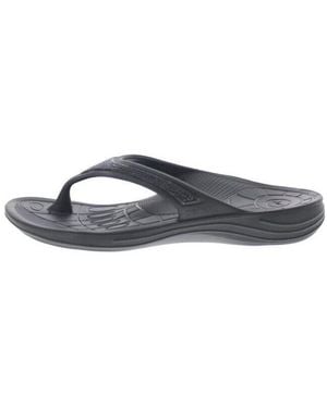 Aetrex Tongs Fiji Flips Sparkle - Bleu