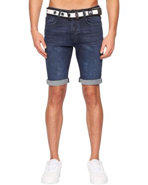 Crosshatch Short Reestier - Bleu