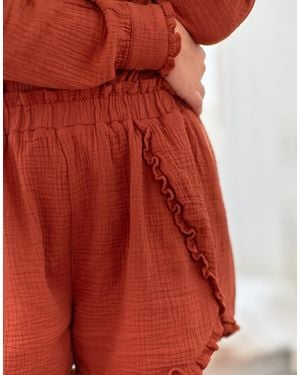 Celeste Korte Broek Lisa - Rood
