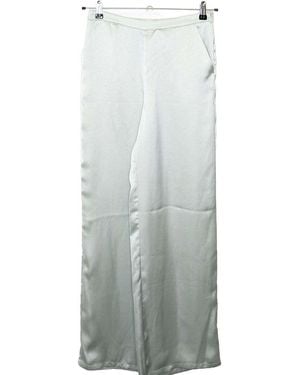 Forever 21 Pantalon Pantalon large Taille 38 / M Vert - Gris