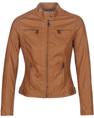 Moony Mood Giacca In Pelle Puir - Multicolore
