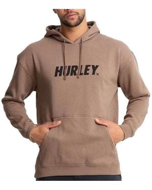 Hurley Sweat-shirt AMFL22Q3FL-TPHA - Marron