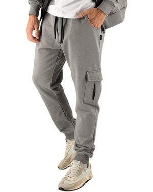 KO SAMUI TAILORS Pantalon Pantalon de survêtement cargo coupe classique - Gris