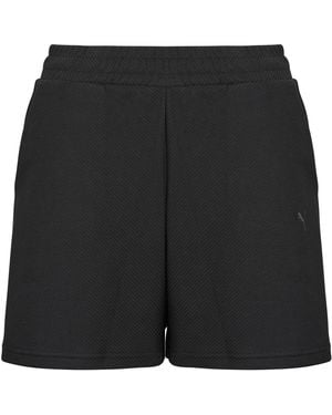 PUMA Korte Broek Ess Elevated High-Rise A-Line Shorts - Zwart