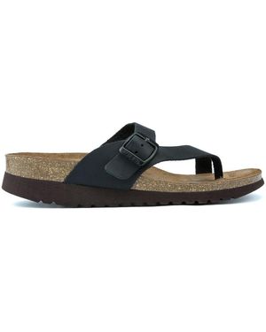 Interbios Sandales compensées 7119c negro - Noir