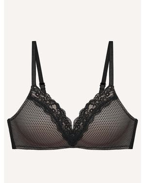 Passionata Corsets et bustiers Brassière sans armatures à coques BROOKLYN - Noir