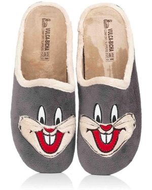 Vulca Bicha Chaussons Maison Slipper - Gris